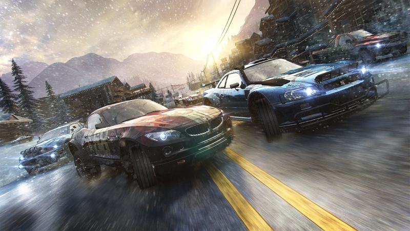 speed, car, d, sky, blurred motion, transportation, The Crew, two, motor vehicle, competition, land vehicle, outdoors, motion, video games, sports race