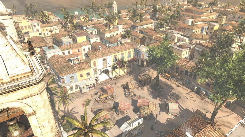 people, creed, city, 1080P, black, hawana, edward, flag, assassin, marketplace, kenway