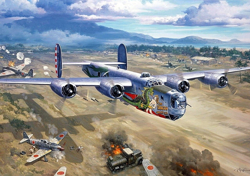720P, Bombers, Consolidated B-24 Liberator