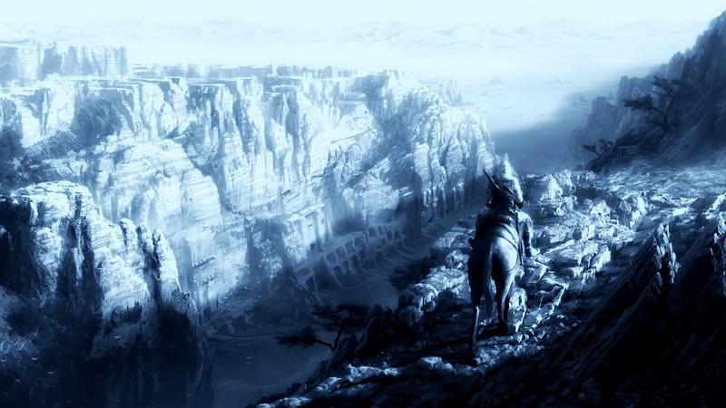 non-urban scene, rock, nature, winter, formation, day, tranquil scene, tranquility, 1080P, outdoors, mountain, Ezio Auditore da Firenze, frozen, landscape
