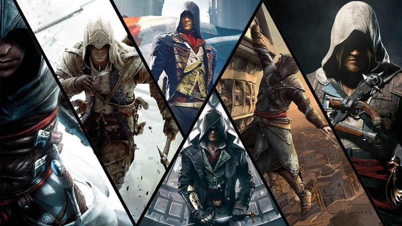 clothing, holding, young adult, military, young men, assassins creed video games ezio auditore da firenze arno dorian altar ibn laahad, front view, real people