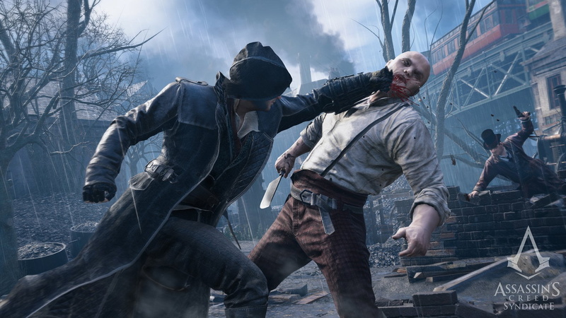 togetherness, standing, Assassins Creed, nature, outdoors, men, conflict, built structure, sky, government, Jacob Frye, Assassins Creed: Syndicate, people