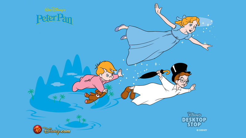 wendy, john, background, cartoon, peter, hd, image, michael, family, darling, pan, 1080P