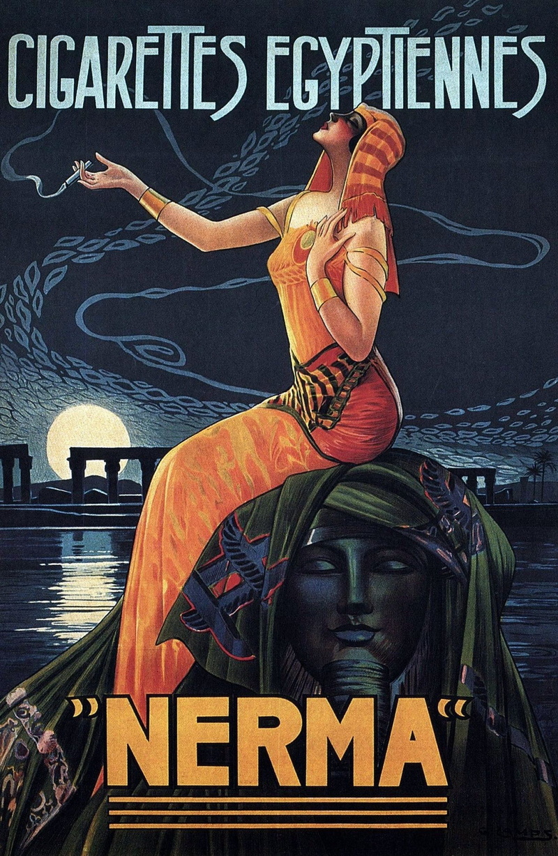 sphinx, woman, architecture, statue, human representation, day, only men, poster, male likeness, graffiti, art and craft, western script, Cigarettes, street art