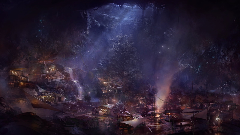 trees, concept art, Bivouac, building, 4K, Erewhon, Ghost Recon Breakpoint, mountains