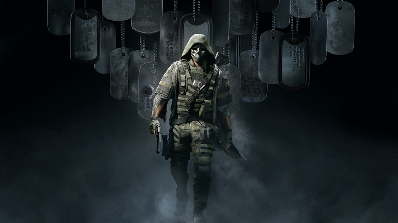 Tom Clancys, Warrior, 8K, Pistol, Mask, Gun, Tom Clancys Ghost Recon Breakpoint, Dog Tag
