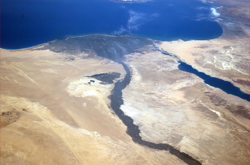 Africa, From Space, 1080P, Sahara, Sinai Peninsula, Earth, Egypt, Mediterranean, Nile, Desert