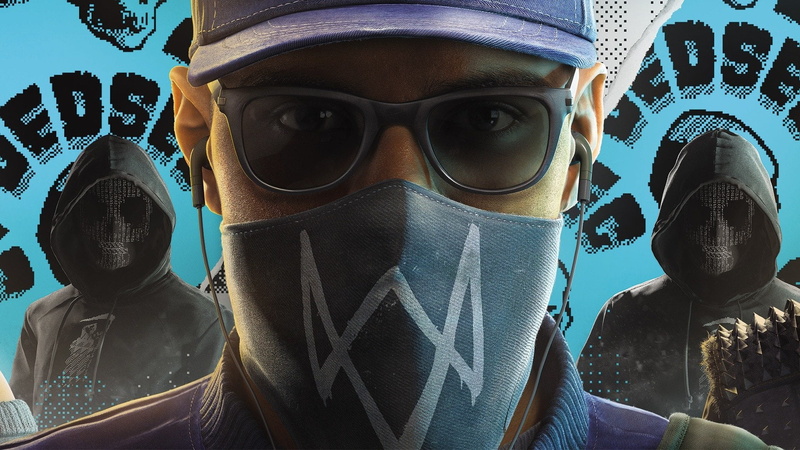 mask, leisure activity, Video Game, obscured face, unrecognizable person, headshot, protection, lifestyles, Watch Dogs 2, protective mask - workwear, looking at camera