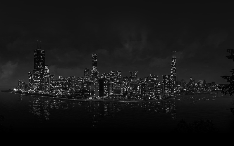 4K, no people, architecture, watchdog, modern, building, city, building exterior, nature, sea, night, cityscape, financial district, sky, view, tall - high
