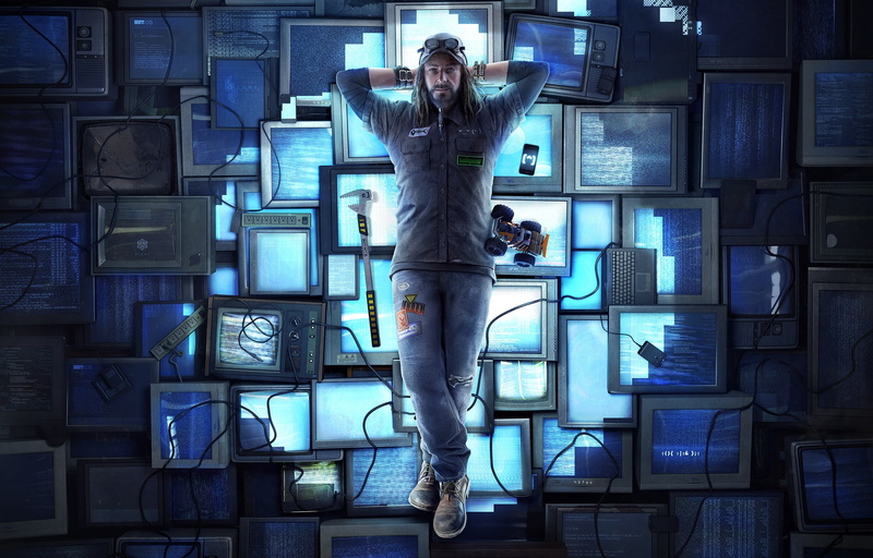 zip, DLC, Cap, gray, Ubisoft, Ubisoft Reflections, Light, Watch Dogs, Bad Blood, men, 1080P, Watchdogs, s, Watch Dogs: Bad Blood, jacket, Ubisoft Montreal