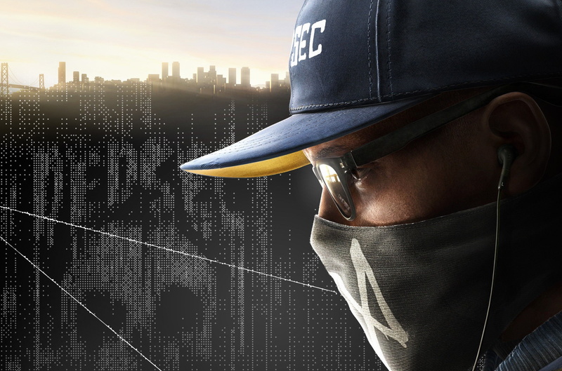 close-up, the city, portrait, adult, Ubisoft, blue, Marcus, safety, headwear, men, hacker, one person, sky, built structure, helmet, cap, 2K, clothing
