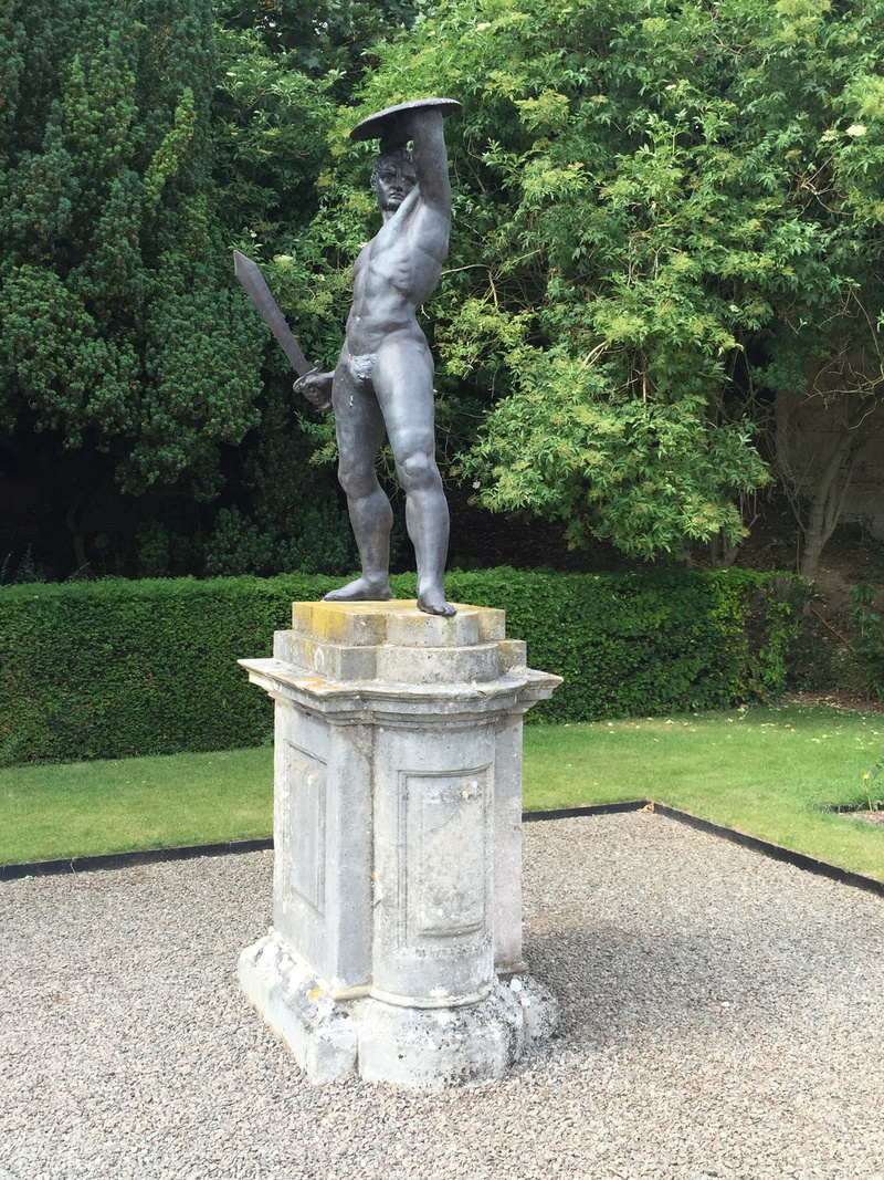 england, outdoors, representation, blenheim, park, sculpture, palace, male likeness, 2K, terrace, no people, craft, male, growth, park - man made space
