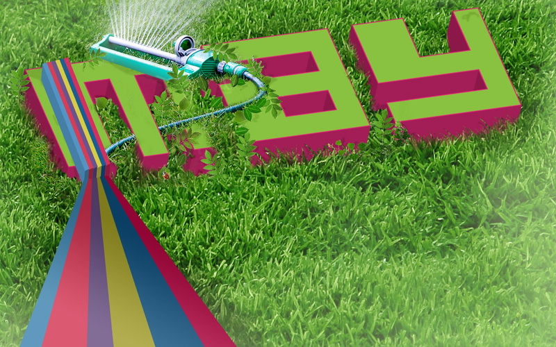 lawn, Grass, spring, typography, 720P, may, thrower