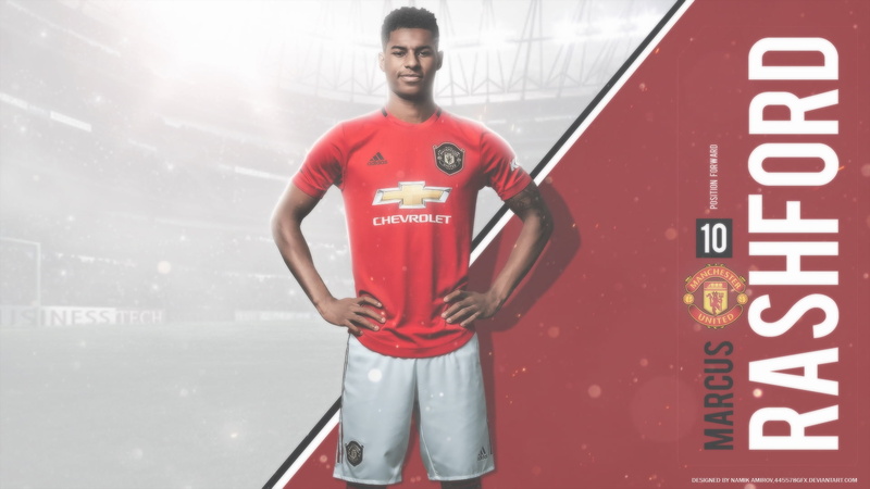 Marcus Rashford, Soccer, Manchester United F.C., 1080P