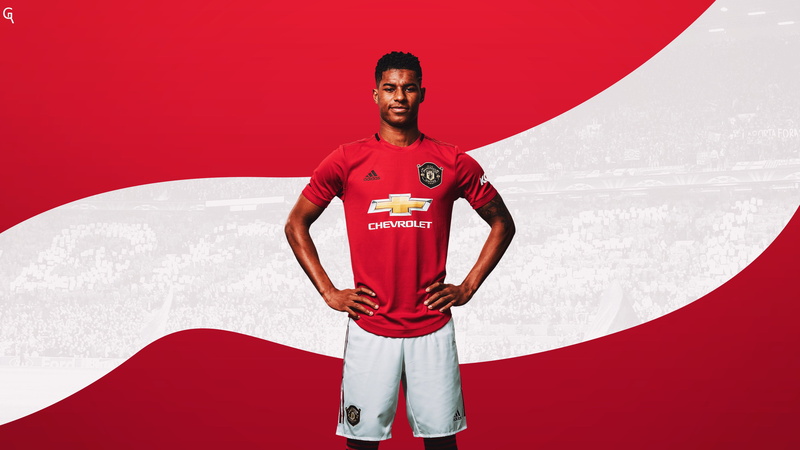 4K, Manchester United F.C., Soccer, Marcus Rashford
