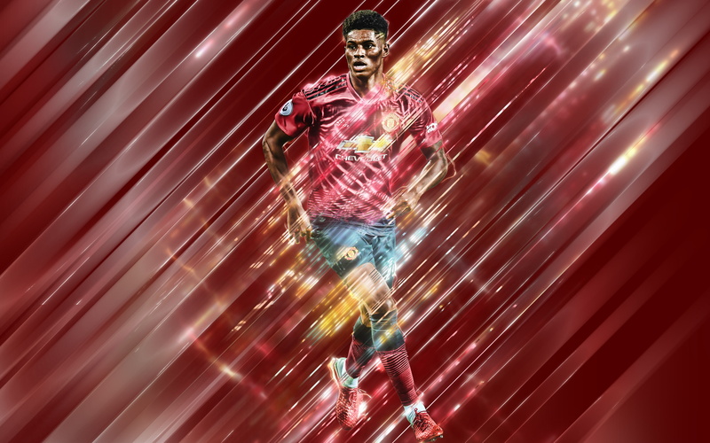 4K, Marcus Rashford, Soccer, Manchester United F.C.