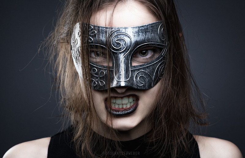 720P, mask, model, fantasy girl, women, 500px, Marcus Weber