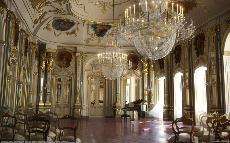 2K, medieval, architecture, concert, hall, animals