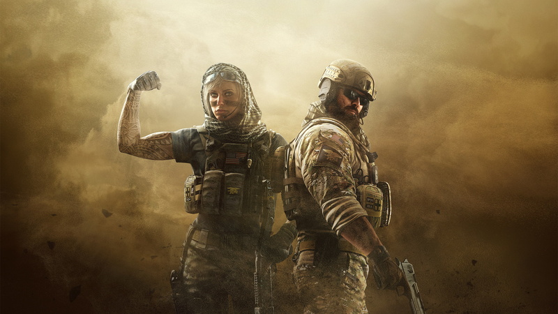 Valkyrie, Rainbow Six Siege, illustration, Operation Dust Line, two, soldier, 2K, game, Blackbeard