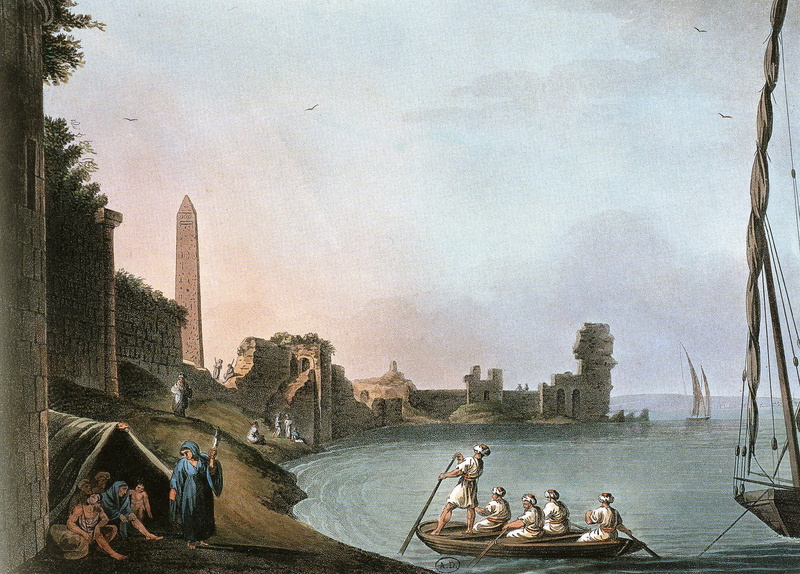 Egypt, alexandria, egypt, large group of people, travel Destinations, history, Scanné de Coureurs des mers, water, group of people, built structure, coureurs