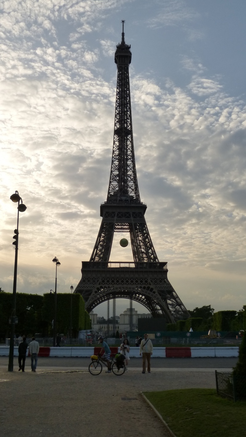steel structure, worlds fair, eiffel tower, mood, 2K, tall - high, cloud - sky, history, travel destinations, the past, silhouette, tourism, group of people