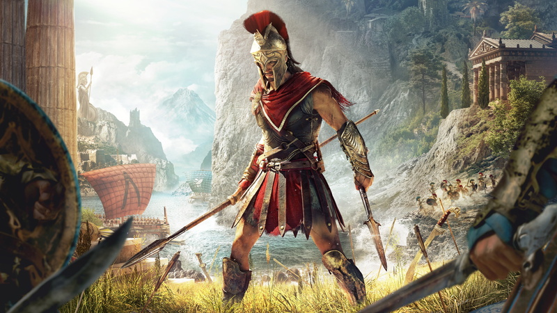built structure, traditional clothing, people, 8K, place of worship, building exterior, mountain, spirituality, architecture, nature, Ubisoft Quebec, religion