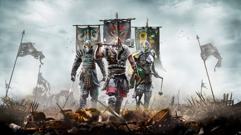 day, accidents and disasters, hanging, For honor, nature, smoke - physical structure, communication, Warriors, warning sign, aggression, Ubisoft montreal