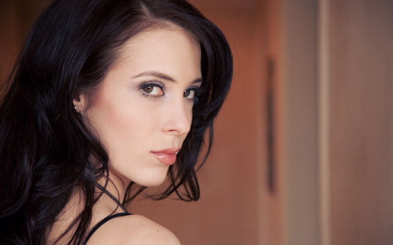 models, faces, brunettes, women, aiden, 2K, ashley