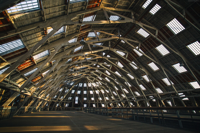 4K, Kent, building, wooden, Chatham Dockyard