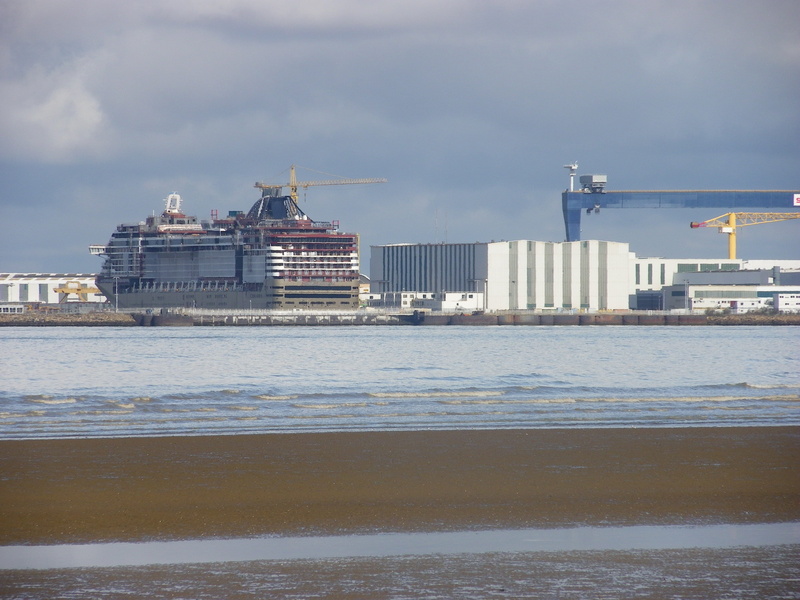 water, crane, boat, business, outdoors, unloading, dock, export, waterfront, shipping, nautical vessel, container, harbor, docking, government, passenger craft