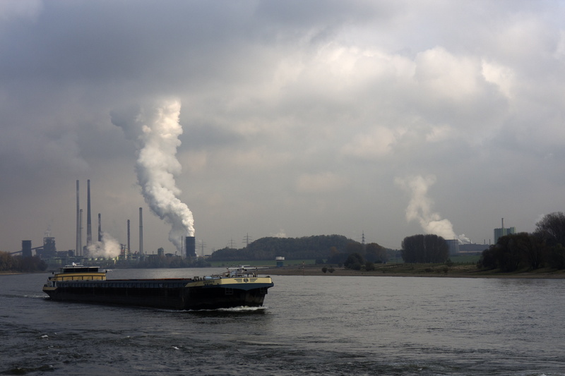shipping, steel, metal, science, atmospheric, smoke stack, germany, factory, environment, industrial plant, duisburg, industrial park, air pollution, nautical vessel