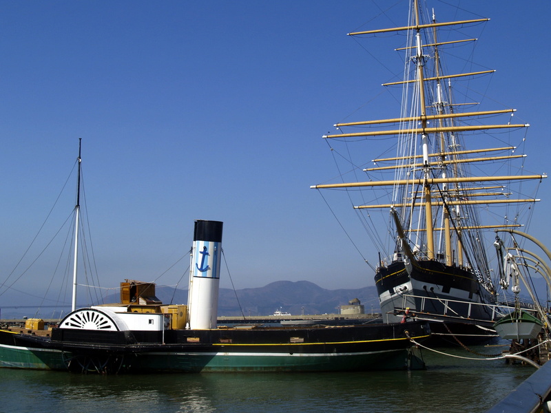 nature, sailing ship, california, rigging, San Francisco, ship, 2K, nautical vessel, mast, tall ship, transportation, sailboat, architecture, tern schooner