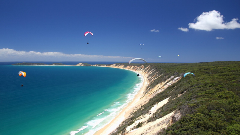 paragliding, 4K