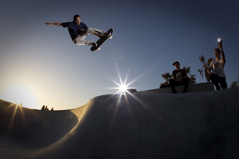 sky, sport, motion, skate, riding, adult, people, nature, adrenaline, men, jumping, low angle view, outdoors, human limb, young adult, vitality, arms raised