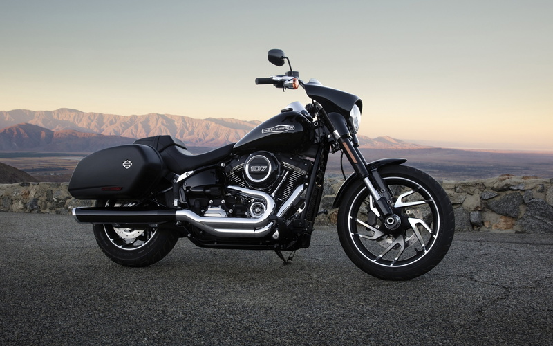 sport, davidson, 2018, 4K, motorcycle, harley, luxury, glide