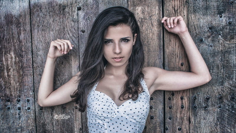 ARno Cataneo, fashion, standing, beauty, model, confidence, one person, face, hairstyle, young women, front view, long hair, looking at camera, young adult