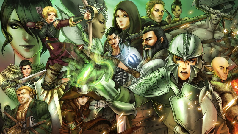 large group of people, lifestyles, crowd, adult, halloween, indoors, 1080P, representation, large group of objects, inquisition, dragon age, creativity