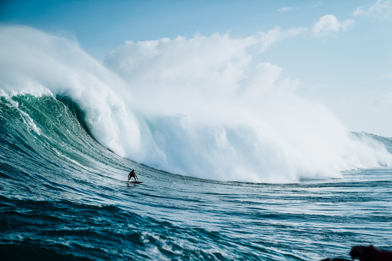 fun, summer, aquatic sport, day, coast, lenny, riding, behind, outdoors, cloud - sky, waves, 5K, leisure activity, beach, power in nature, 2018, sea, splash
