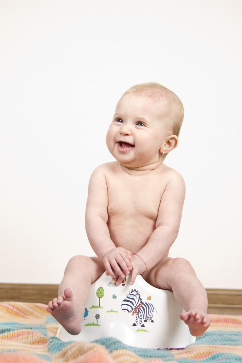 babyhood, front view, cute, people, 1080P, childhood, happiness, cheerful, potty, full length, training, sitting, toilet, innocence, seat, baby, toddler