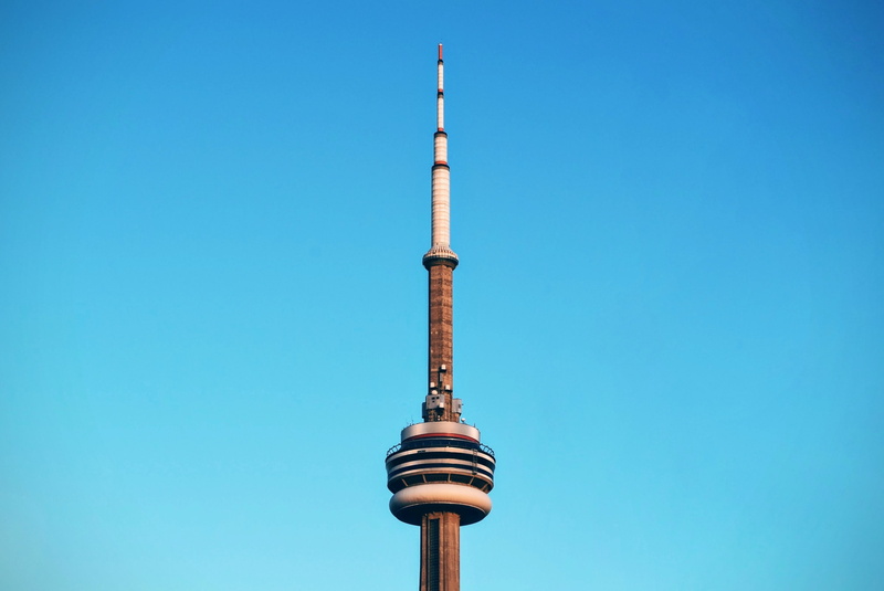 2K, no people, building exterior, clear sky, tourism, travel, minimalism, travel destinations, blue, communication, global communications, tower, copy space