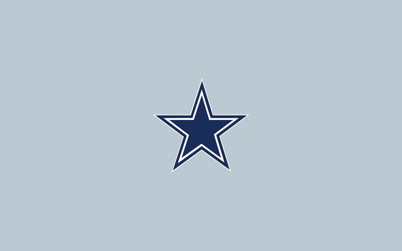 Dallas Cowboys, simple background, 720P, texture, stars, minimalism