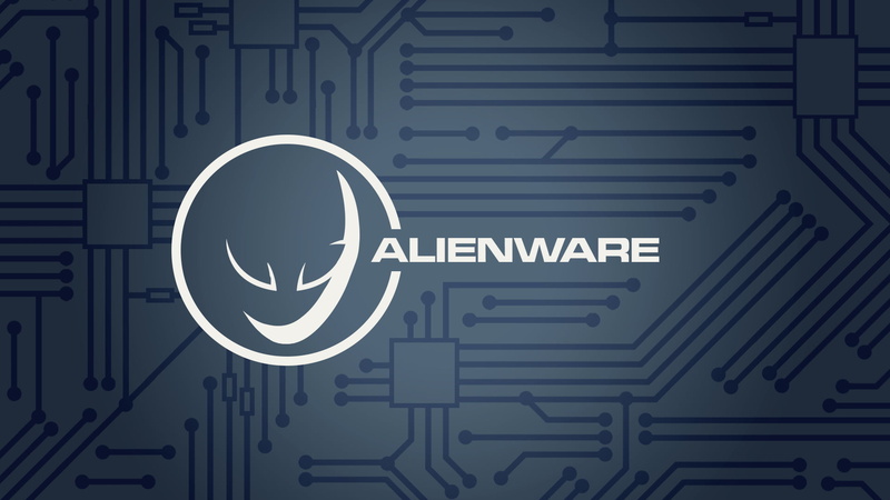 Alienware, video games, tech, simple, logo, computer, Dell, 1080P, minimalism, pattern