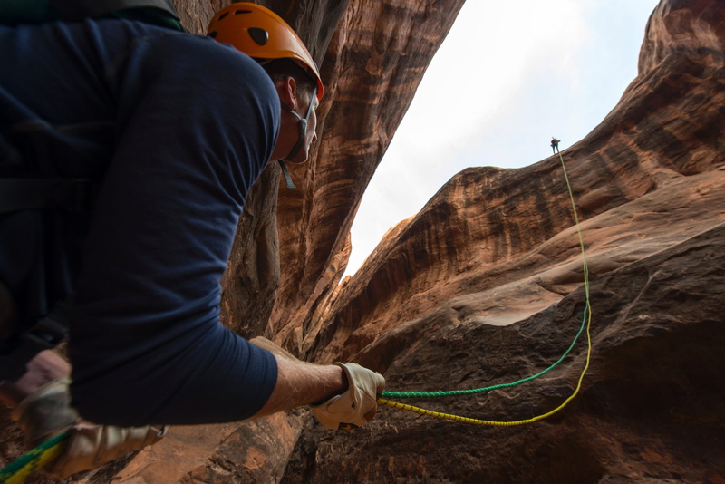 mountaineering, man, danger, portrait, outdoors, rock formation, one person, sky, cliff, abseiling, canyoneering, angle, land, extreme, holding, cloud - sky