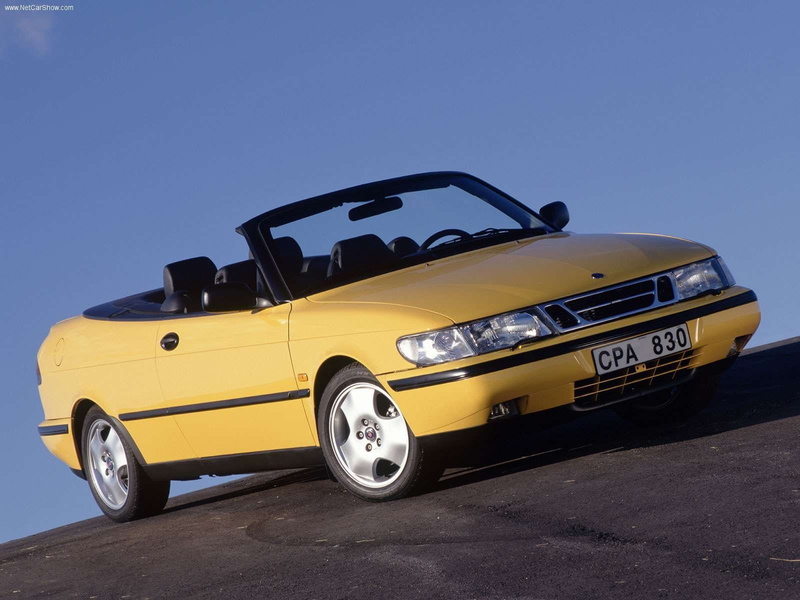 720P, 900, convertible, saab, 1998