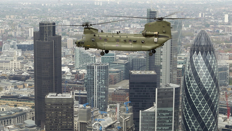 Military Helicopters, Aircraft, Helicopter, Boeing CH-47 Chinook, Transport Aircraft, 1080P