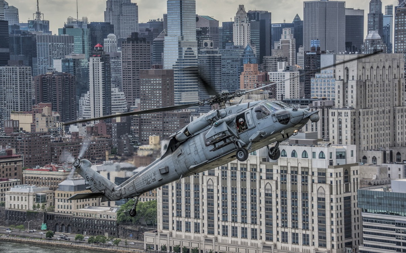 military aircraft, cityscape, uh, black, hawk, skyscraper, 1080P, helicopters, sikorsky, sikorsky uh-60 black hawk, city, military, aircraft