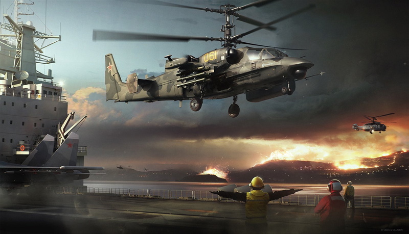Military Helicopters, Kamov Ka-52, 720P, Kamov Ka-52 Alligator