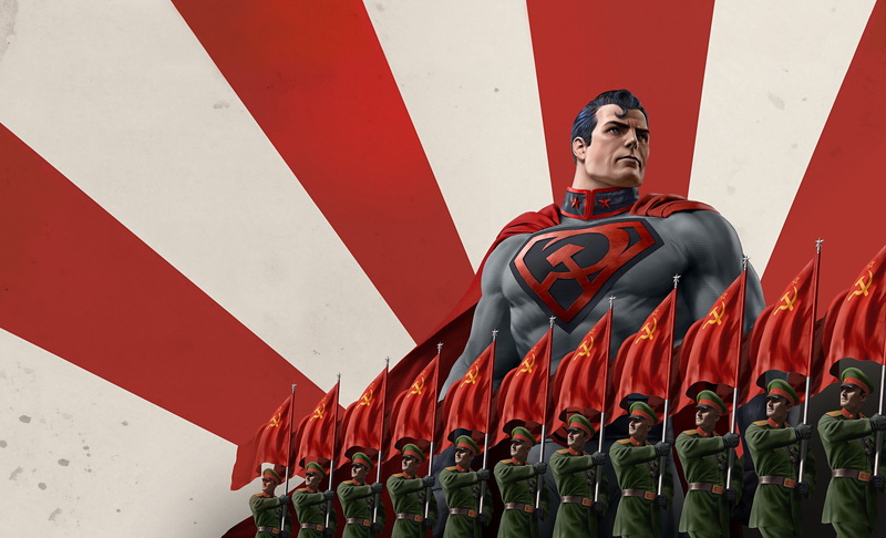 Russia, Soviet Army, 5K, artwork, Superman