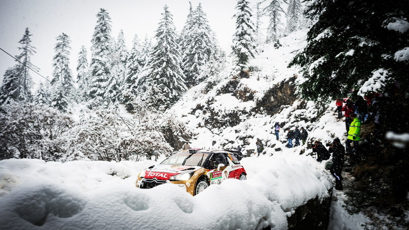 Citroen DS3, people, snowcapped mountain, mountain range, warm clothing, sport, 1080P, nature, transportation, plant, winter, mountain, wrc, extreme weather