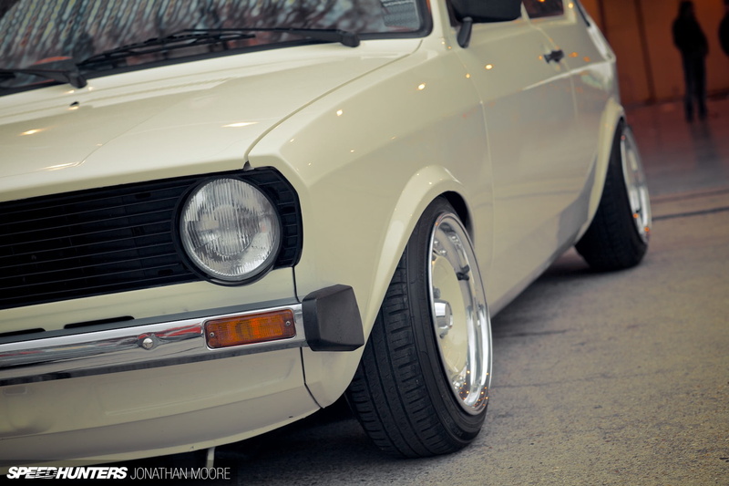 mode of transportation, vintage car, focus on foreground, transportation, wheel, headlight, motor vehicle, wealth, travel, Speedhunters, stationary, Golf 1